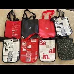 Lululemon Shopping Bags-Qty 8